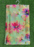 Beautiful Garden Vareli Printed Nara Chiffon Saree
