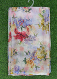 Beautiful Garden Vareli Printed Nara Chiffon Saree
