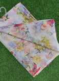 Beautiful Garden Vareli Printed Nara Chiffon Saree