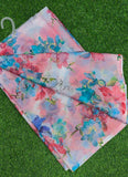 Beautiful Garden Vareli Printed Nara Chiffon Saree
