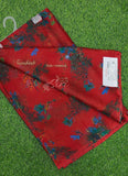 Authentic Garden Vareli Printed Nara Chiffon Saree