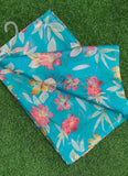 Authentic Garden Vareli Printed Nara Chiffon Saree