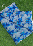Authentic Garden Vareli Printed Nara Chiffon Saree