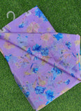 Authentic Garden Vareli Printed Nara Chiffon Saree