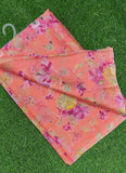 Authentic Garden Vareli Printed Nara Chiffon Saree