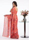 High Quality Garden Vareli Printed Nara Chiffon Saree