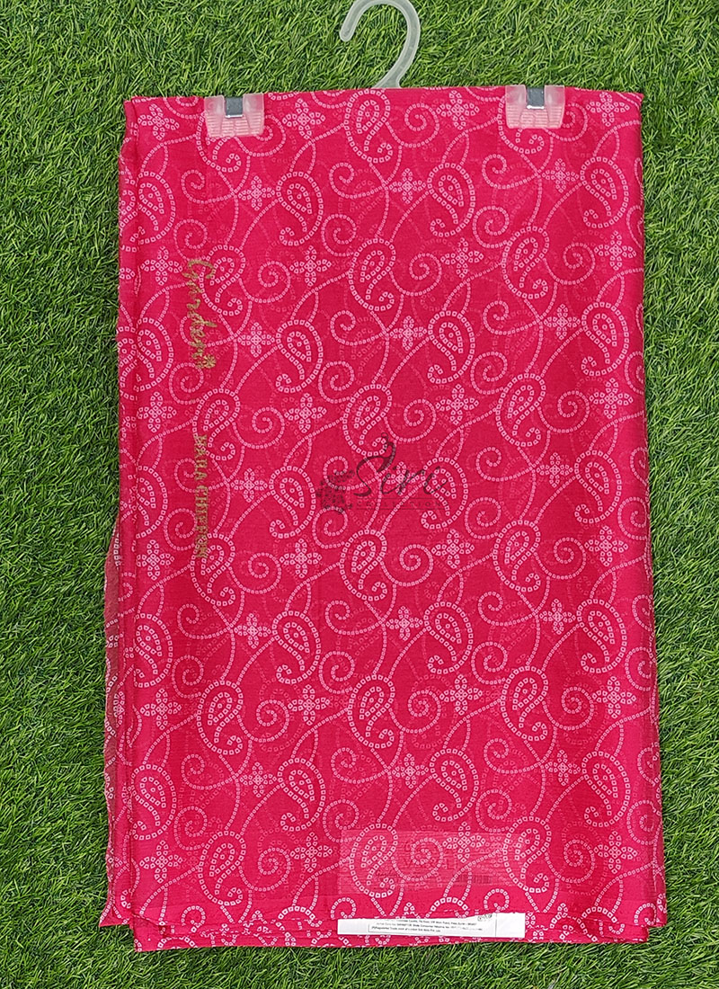 Latest Garden Vareli Printed Nara Chiffon Saree