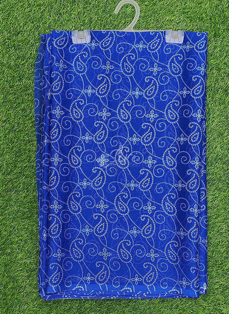 Latest Garden Vareli Printed Nara Chiffon Saree