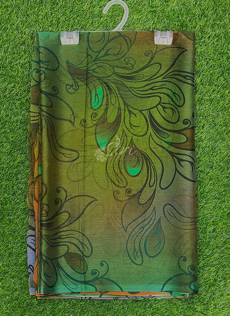 Garden Vareli Printed Nara Chiffon Saree