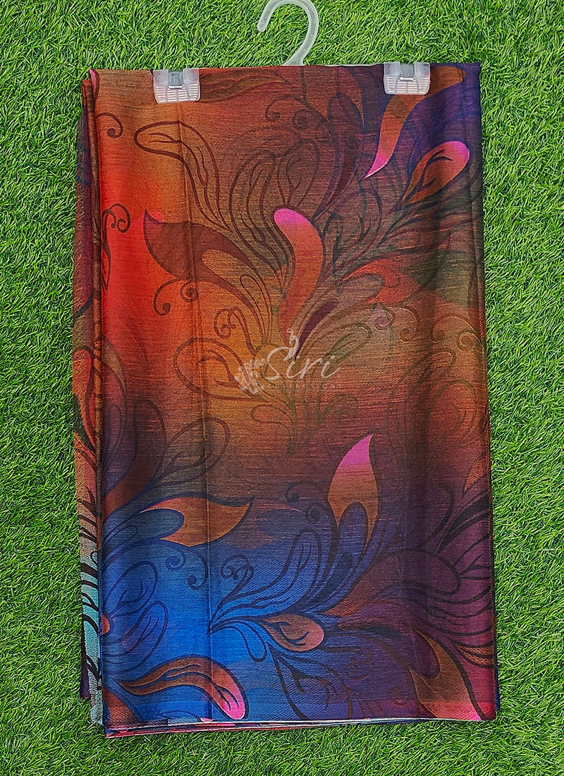 Garden Vareli Printed Nara Chiffon Saree