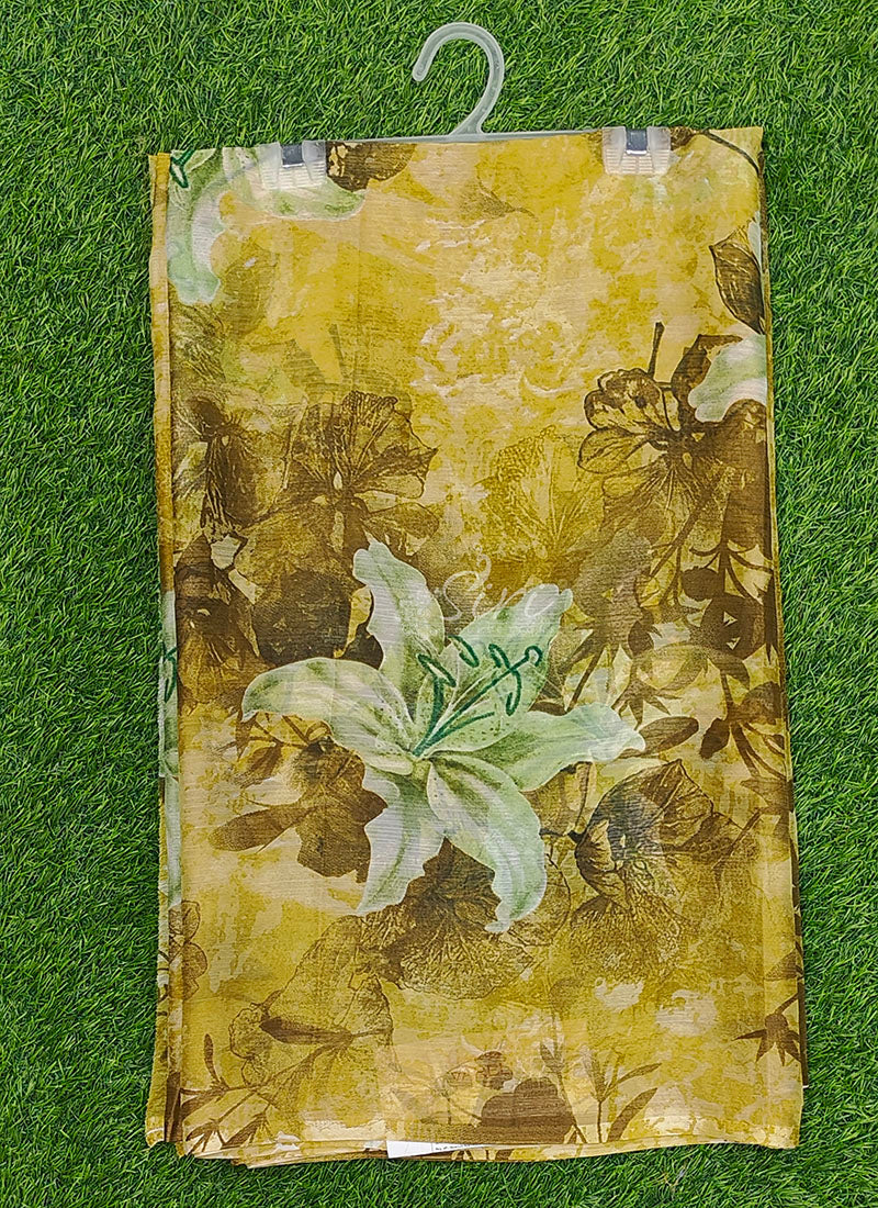 Garden Vareli Printed Nara Chiffon Saree