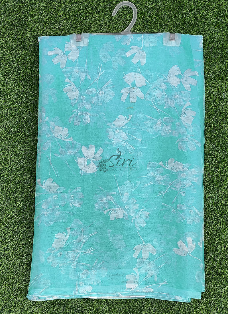 Garden Vareli Printed Nara Chiffon Saree