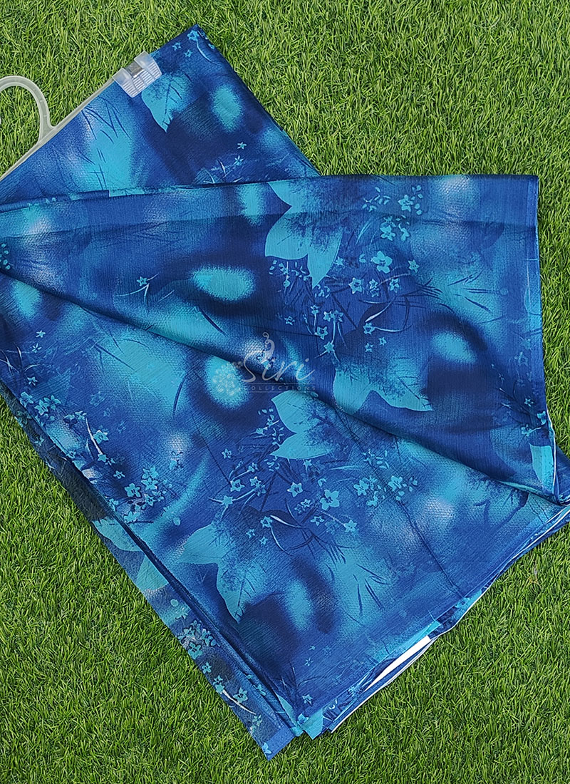 Garden Vareli Printed Nara Chiffon Saree
