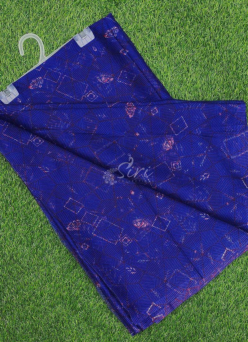 Authentic Garden Vareli Printed Nara Chiffon Saree
