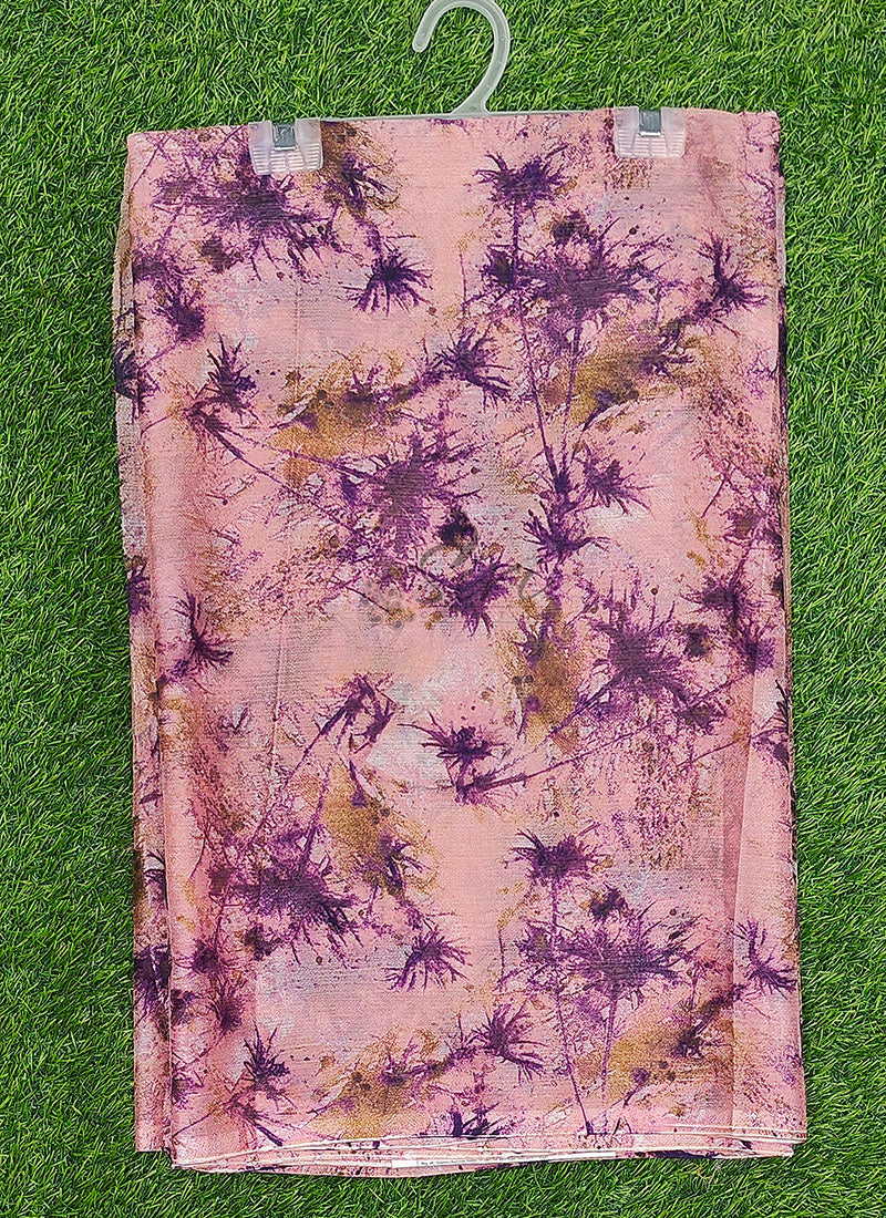 Authentic Garden Vareli Printed Nara Chiffon Saree