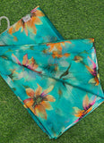 High Quality Garden Vareli Printed Nara Chiffon Saree