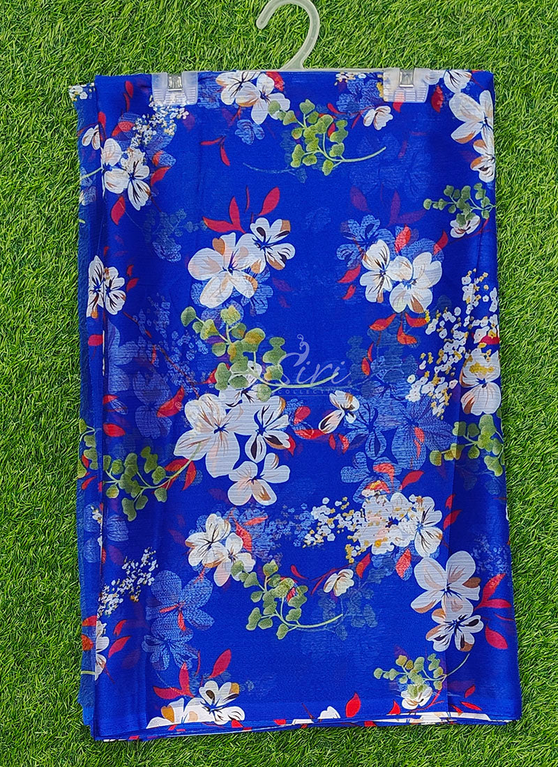 High Quality Garden Vareli Printed Nara Chiffon Saree