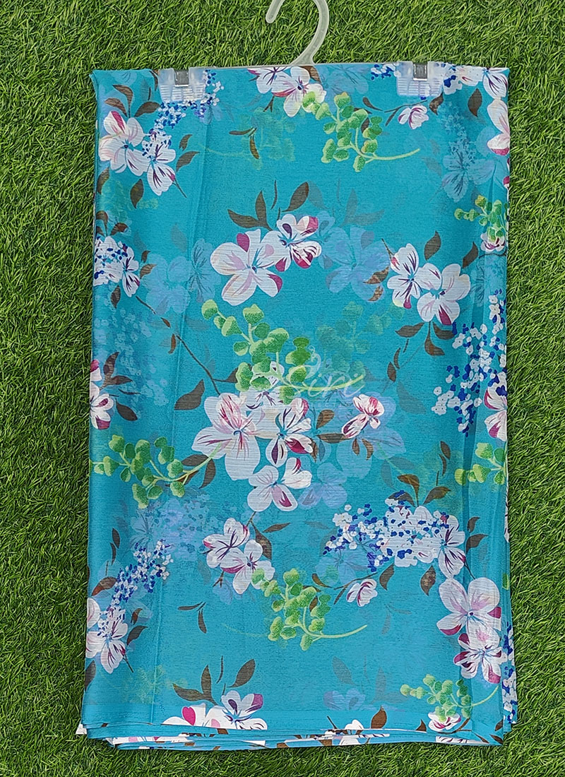 High Quality Garden Vareli Printed Nara Chiffon Saree
