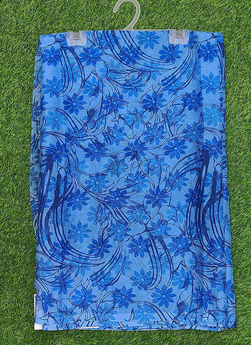 High Quality Garden Vareli Printed Nara Chiffon Saree