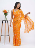 High Quality Garden Vareli Printed Nara Chiffon Saree