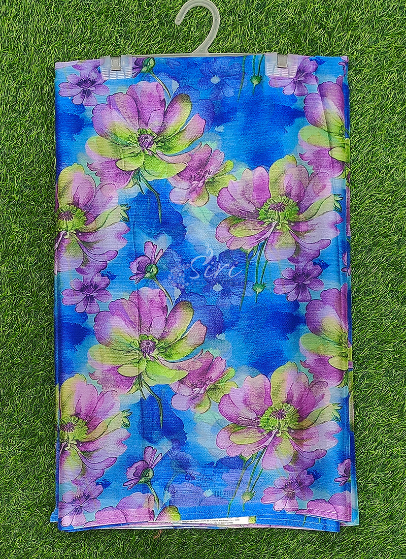 High Quality Garden Vareli Printed Nara Chiffon Saree