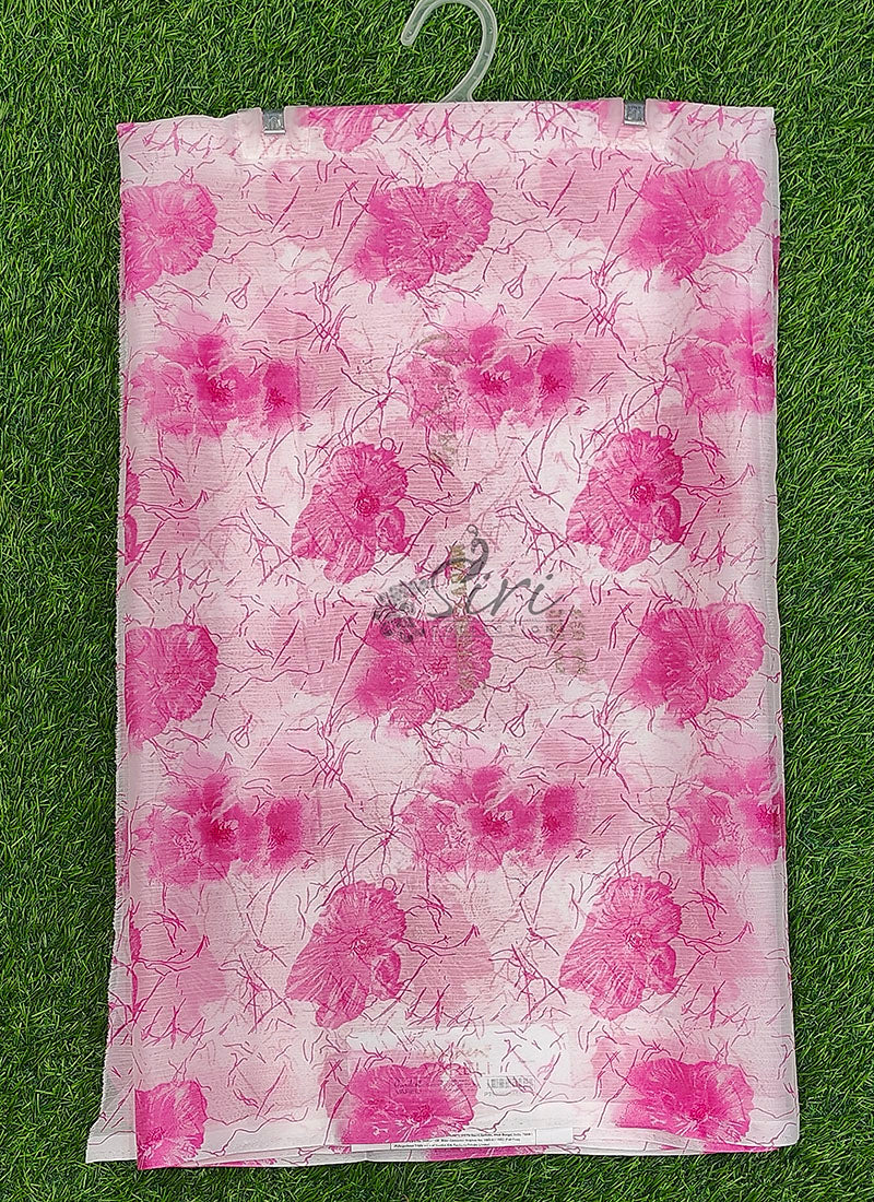 High Quality Garden Vareli Printed Nara Chiffon Saree