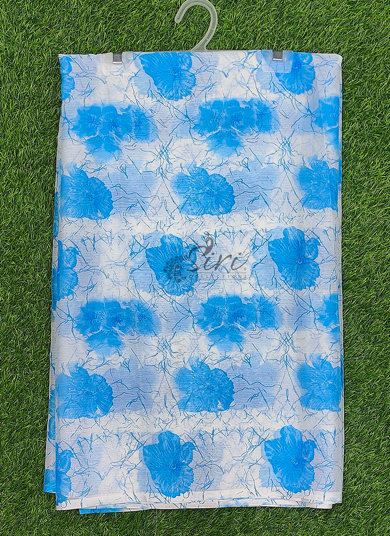 High Quality Garden Vareli Printed Nara Chiffon Saree