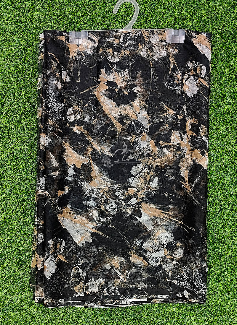 High Quality Garden Vareli Printed Nara Chiffon Saree