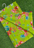Latest Garden Vareli Printed Nara Chiffon Saree