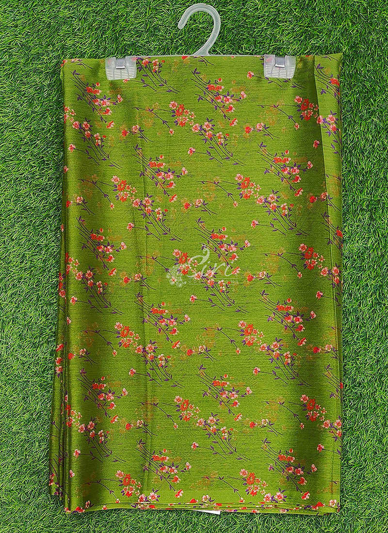 Latest Garden Vareli Printed Nara Chiffon Saree
