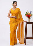 Latest Garden Vareli Printed Nara Chiffon Saree