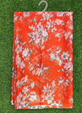 Latest Garden Vareli Printed Nara Chiffon Saree
