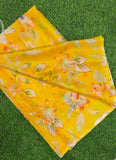 Latest Garden Vareli Printed Nara Chiffon Saree