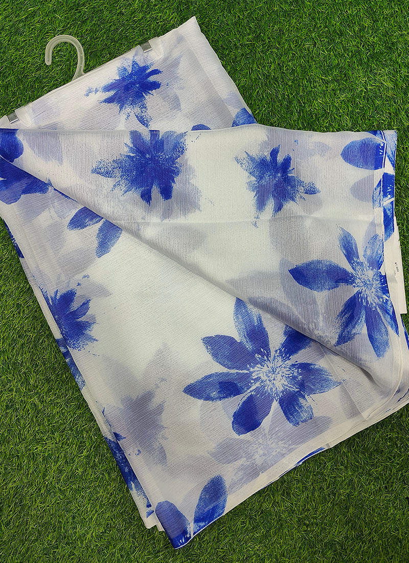 Lightweight Garden Vareli Nara Chiffon Saree