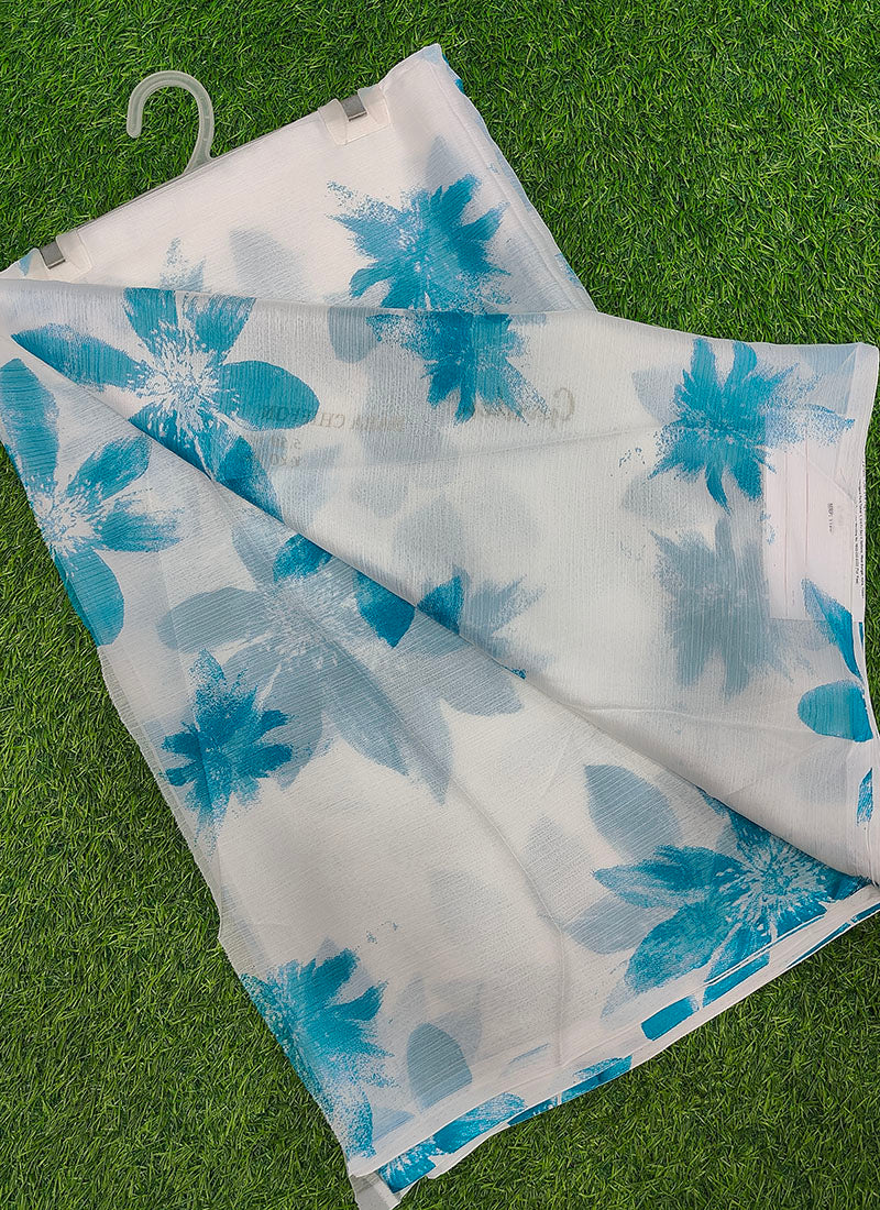 Lightweight Garden Vareli Nara Chiffon Saree