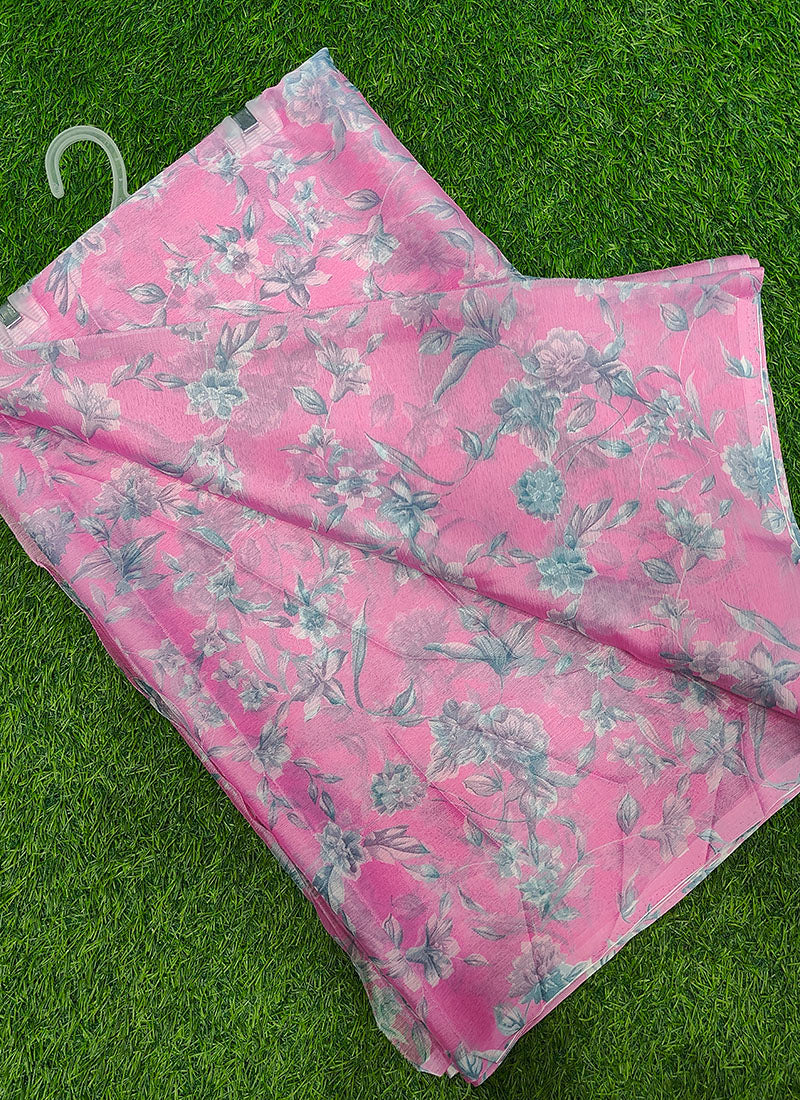 Lightweight Garden Vareli Nara Chiffon Saree