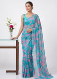 Lightweight Garden Vareli Nara Chiffon Saree