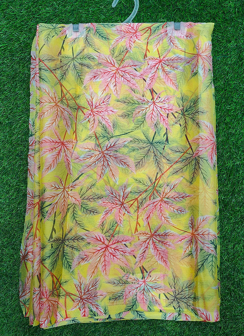 Lightweight Garden Vareli Nara Chiffon Saree