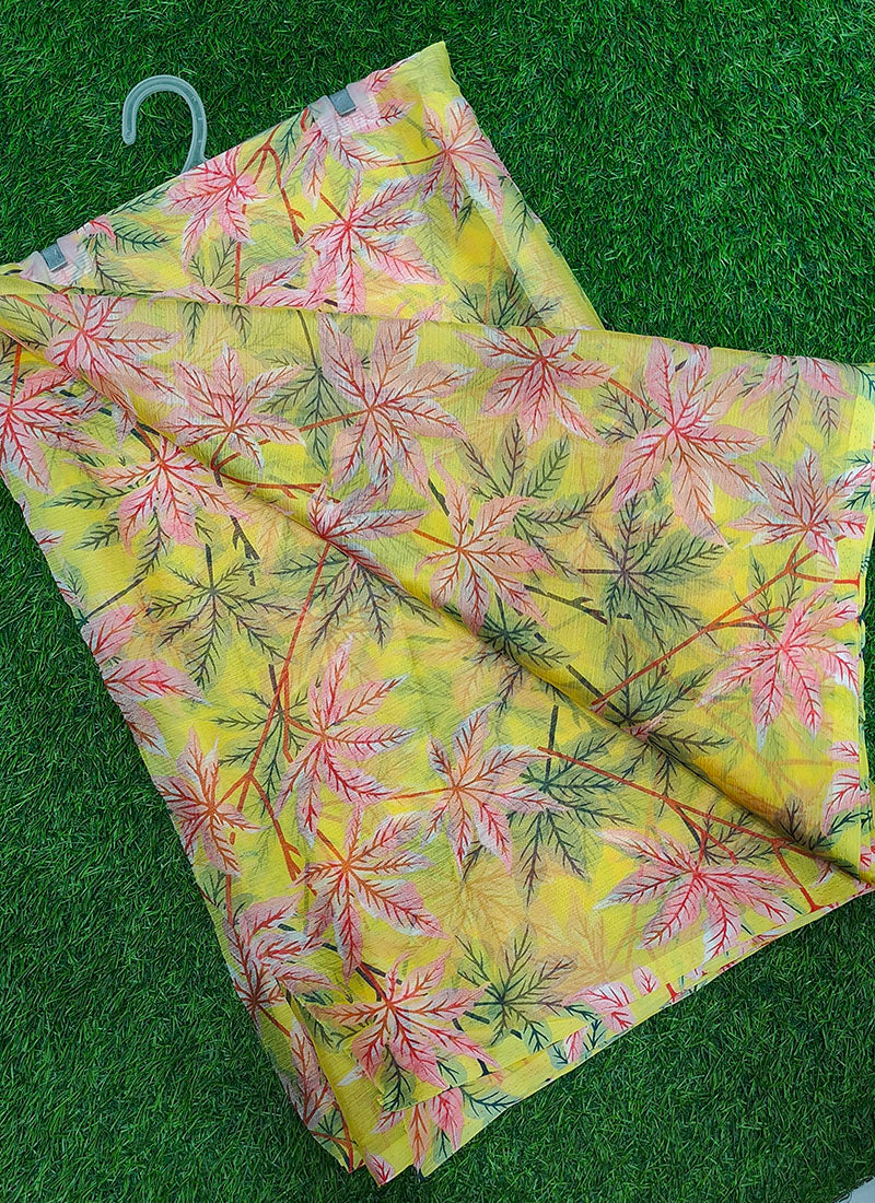 Lightweight Garden Vareli Nara Chiffon Saree