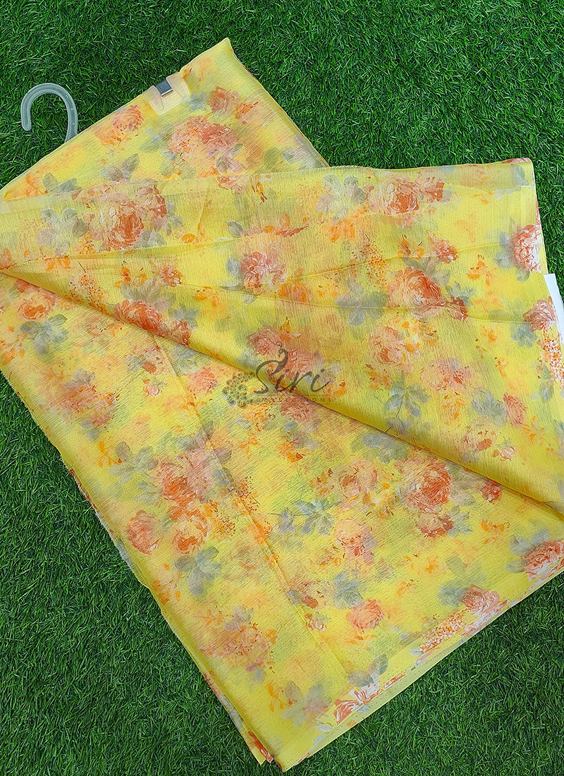 Authentic Garden Vareli Nara Chiffon Saree