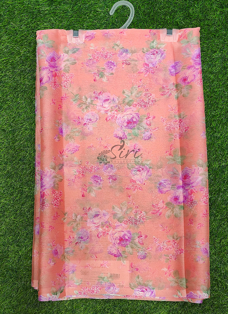 Authentic Garden Vareli Nara Chiffon Saree