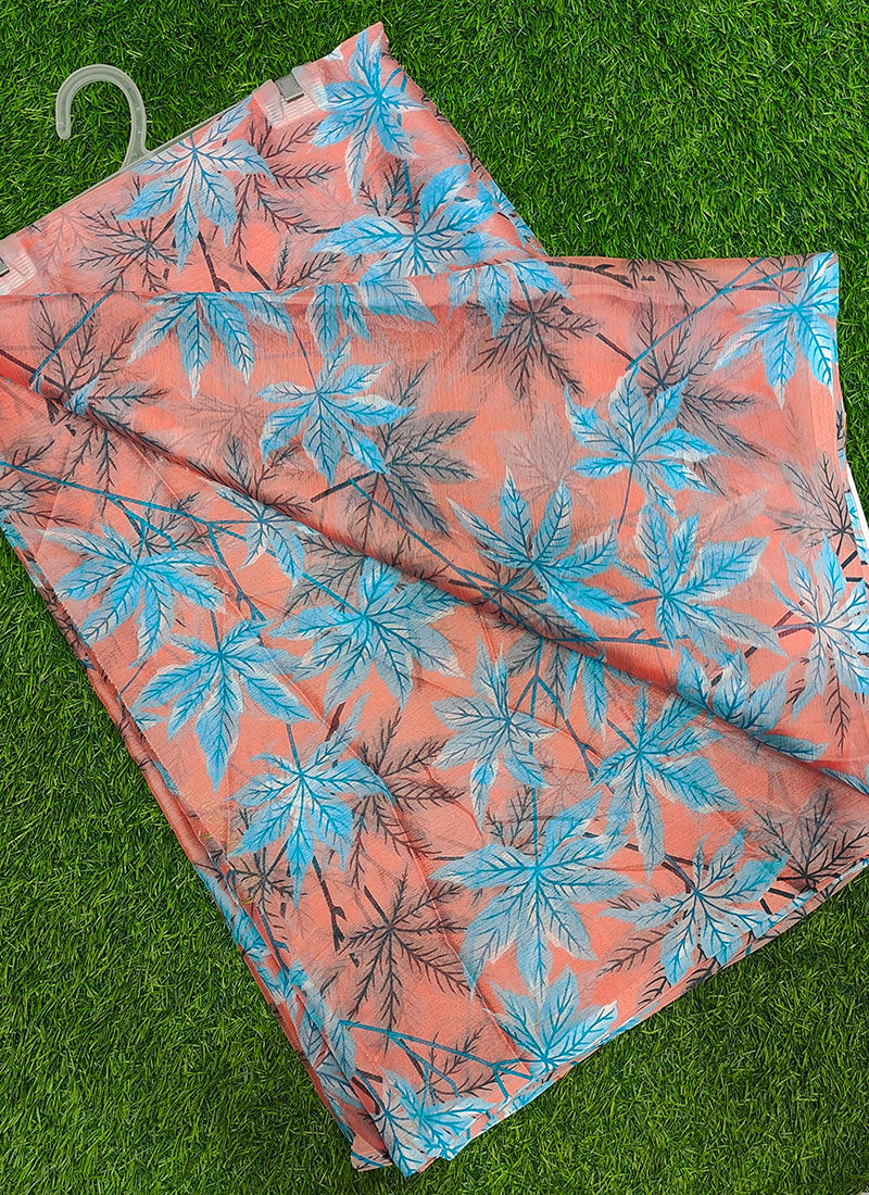 Lightweight Garden Vareli Nara Chiffon Saree
