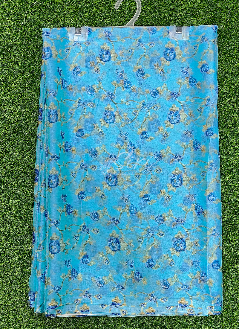 Authentic Garden Vareli Nara Chiffon Saree