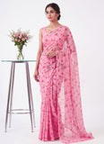Authentic Garden Vareli Nara Chiffon Saree