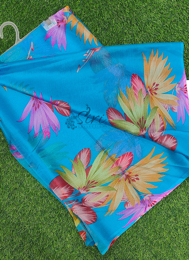 Authentic Garden Vareli Nara Chiffon Saree