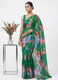 Authentic Garden Vareli Nara Chiffon Saree