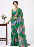 Authentic Garden Vareli Nara Chiffon Saree