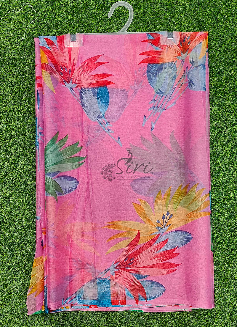 Authentic Garden Vareli Nara Chiffon Saree