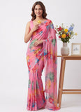 Authentic Garden Vareli Nara Chiffon Saree