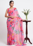 Authentic Garden Vareli Nara Chiffon Saree